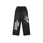 Fear of God DSYF Wide Leg Sweatpant in Black | Luxury Shoes 