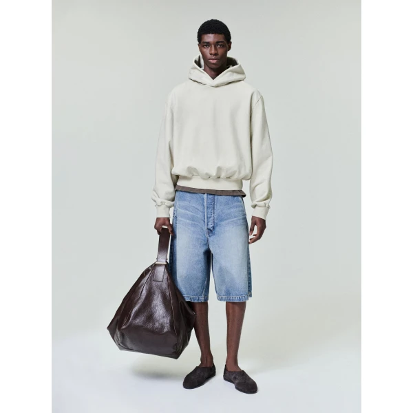 Fear of God Denim Utility Shorts in Medium Indigo | Shorts | Luxury Shoes 