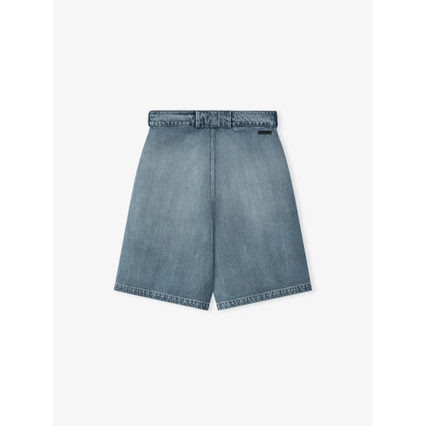 Fear of God Denim Utility Shorts in Medium Indigo | Shorts | Luxury Shoes 