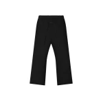 Fear of God Double Face Wool Cashmere Flared Pants in Black | Luxury Shoes 