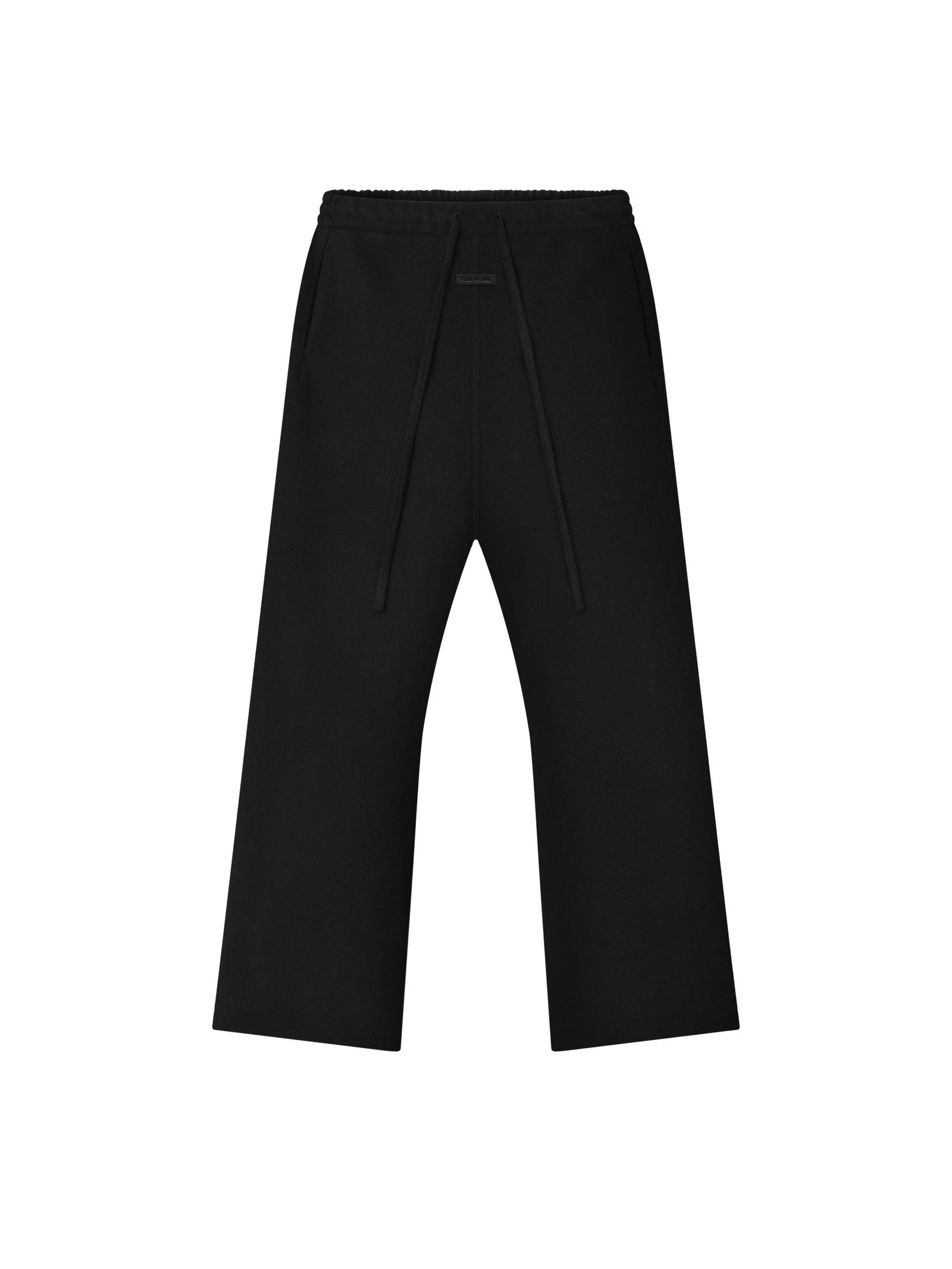 Fear of God Double Face Wool Cashmere Flared Pants in Black Fear of God Double Face Wool Cashmere Flared Pants in Black | Luxury Shoes