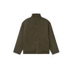 Fear of God Double Face Wool Cashmere Sport Jacket in Khaki Melange | Luxury Shoes 