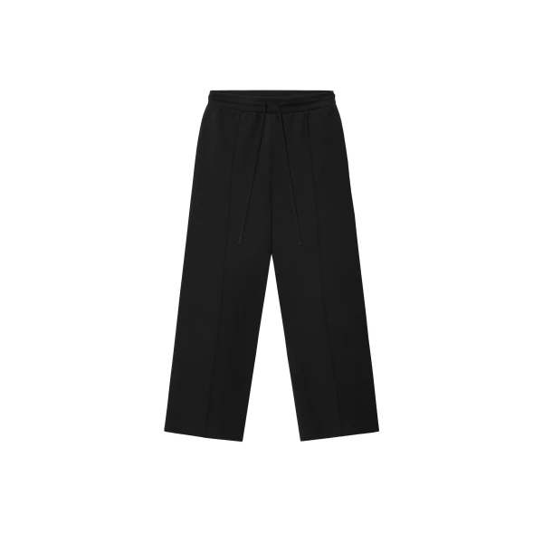 Fear of God Double Knit Flared Jogging Pant in Black | Luxury Shoes 