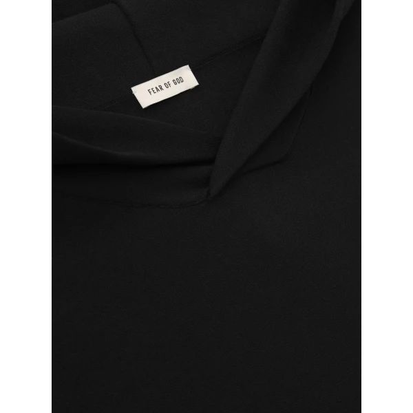 Fear of God Double Knit Hoodie in Black | Sweatshirts | Luxury Shoes 