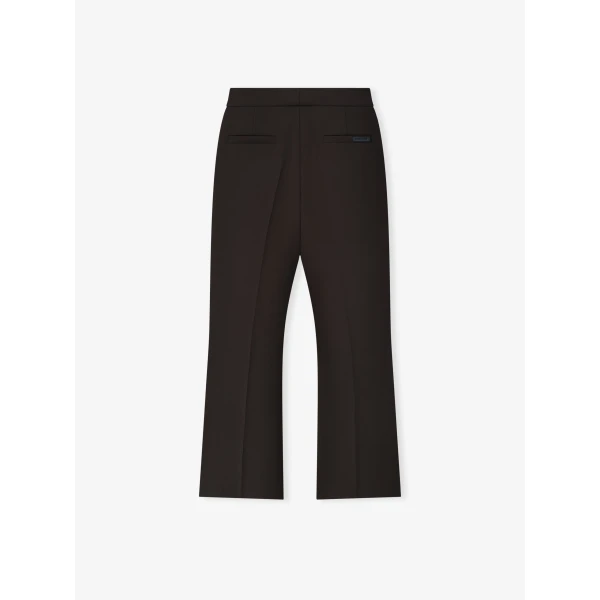 Fear of God Double Weave Wool Tailored Flared Pants in Brown | Pants | Luxury Shoes 
