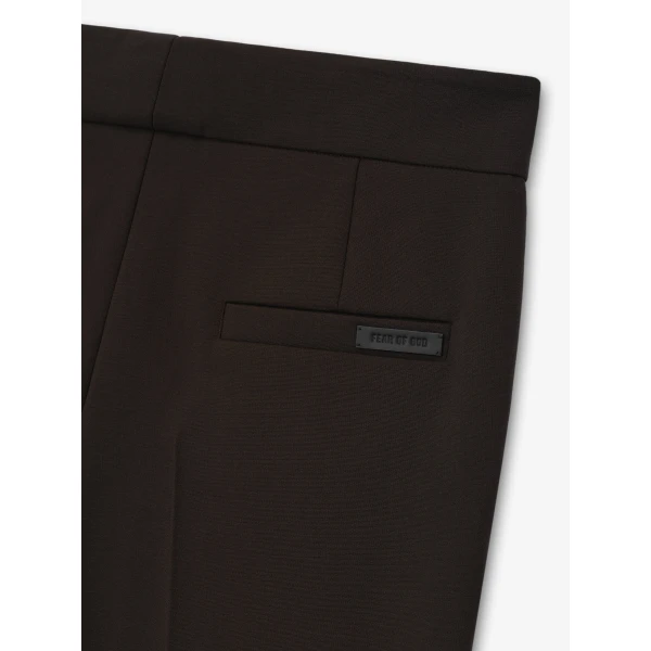 Fear of God Double Weave Wool Tailored Flared Pants in Brown | Pants | Luxury Shoes 