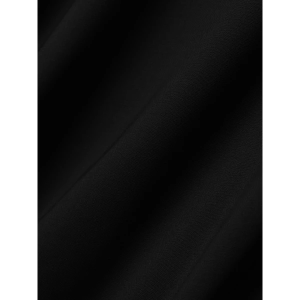 Fear of God Easy Care Wool Relaxed Lapelless Jacket in Black | Men Jackets | Luxury Shoes 