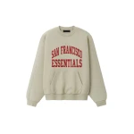 Fear of God Essentials 49ers 90s Relaxed Crewneck in Sandstone Fear of God Essentials 49ers 90s Relaxed Crewneck in Sandstone | Luxury Shoes