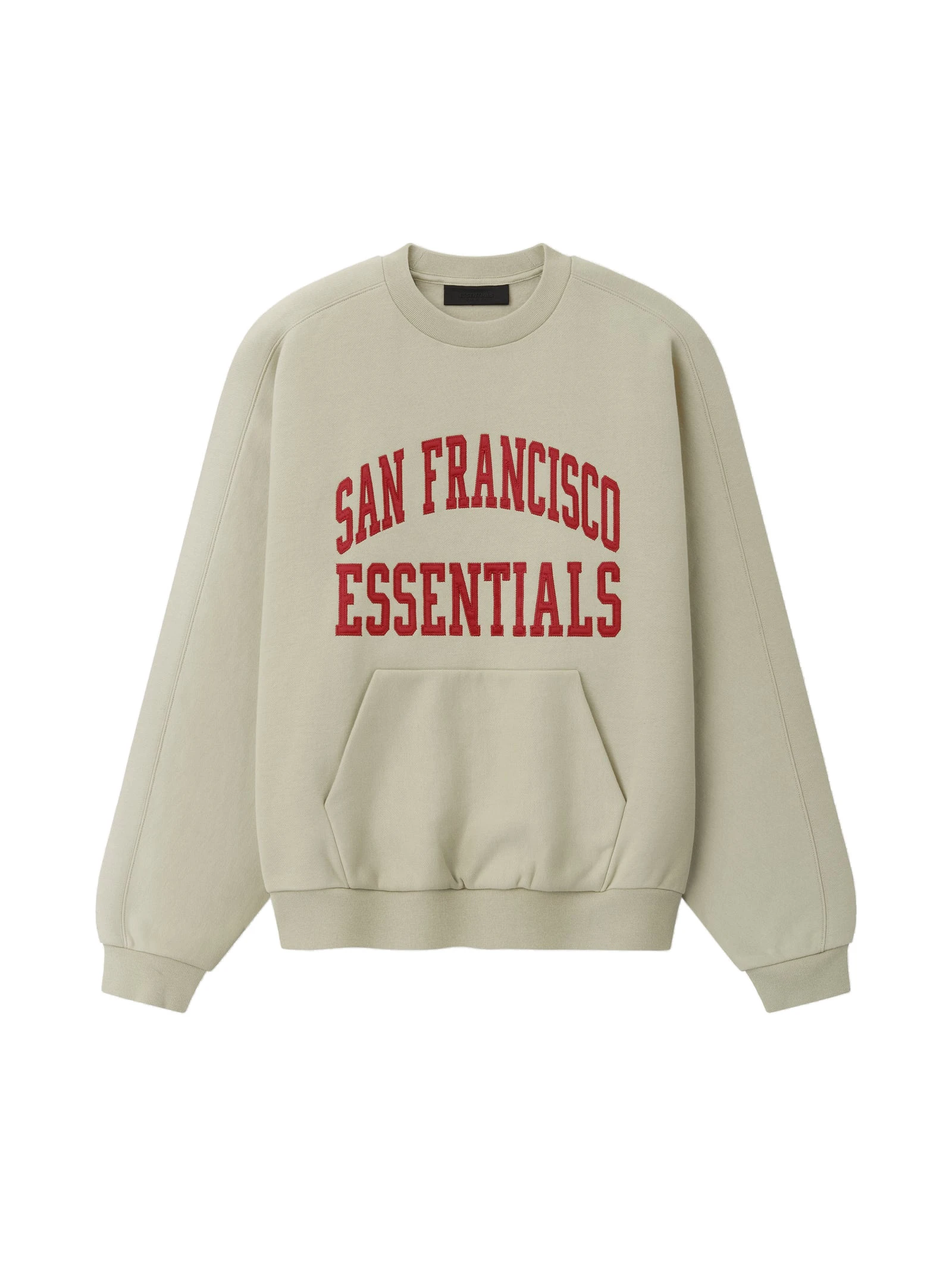 Fear of God Essentials 49ers 90s Relaxed Crewneck in Sandstone Fear of God Essentials 49ers 90s Relaxed Crewneck in Sandstone | Luxury Shoes