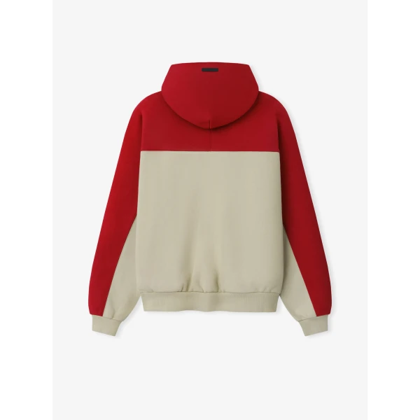Fear of God Essentials 49ers 90s Relaxed Hoodie in Sandstone | Sweatshirts | Luxury Shoes 