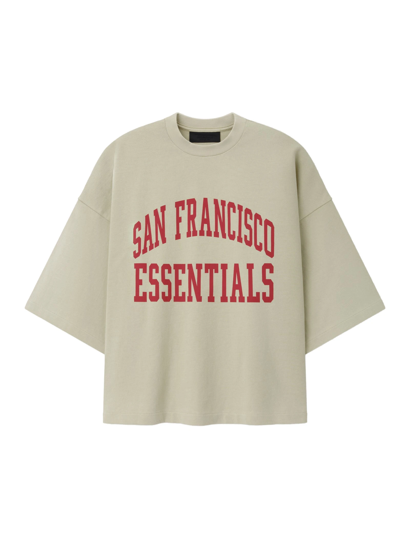 Fear of God Essentials 49ers Merch Tee in Sandstone Fear of God Essentials 49ers Merch Tee in Sandstone | Luxury Shoes