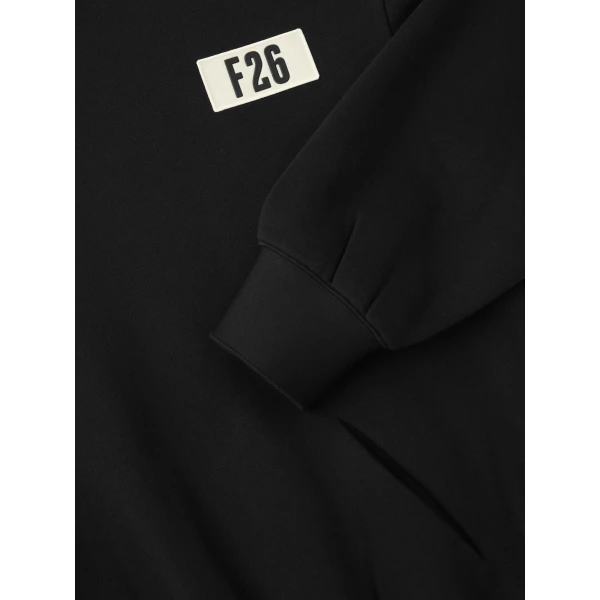 Fear of God Essentials 90s Hoodie in Vintage Black | Sweatshirts | Luxury Shoes 