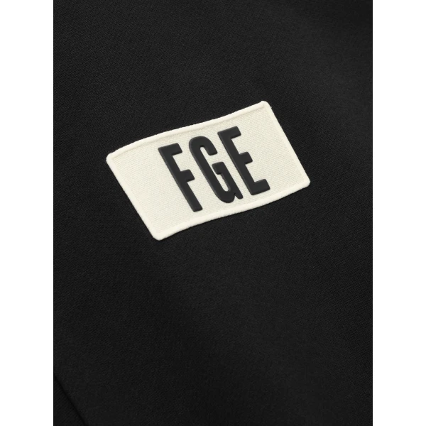 Fear of God Essentials 90s Hoodie in Vintage Black | Sweatshirts | Luxury Shoes 