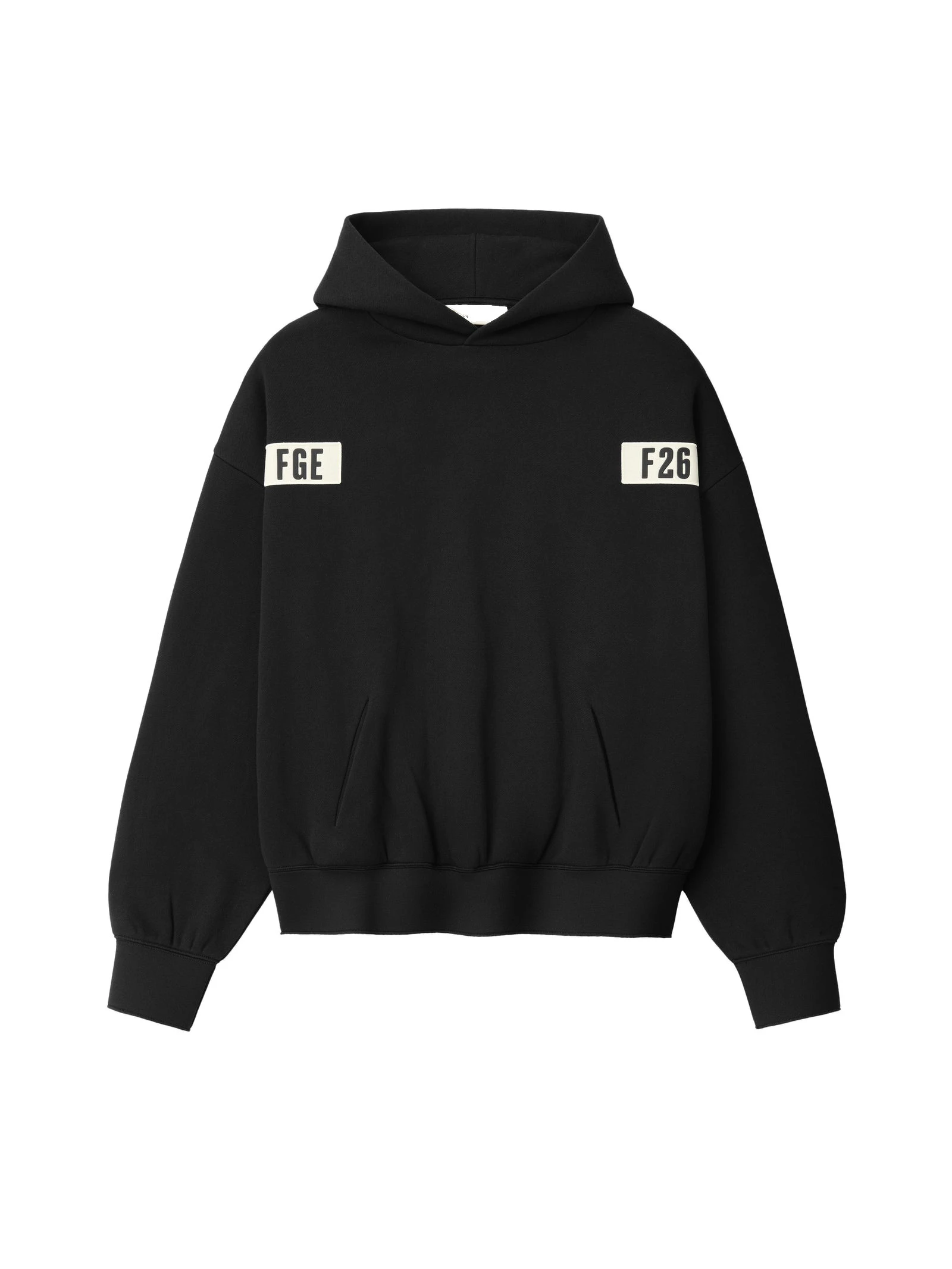 Fear of God Essentials 90s Hoodie in Vintage Black Fear of God Essentials 90s Hoodie in Vintage Black | Luxury Shoes
