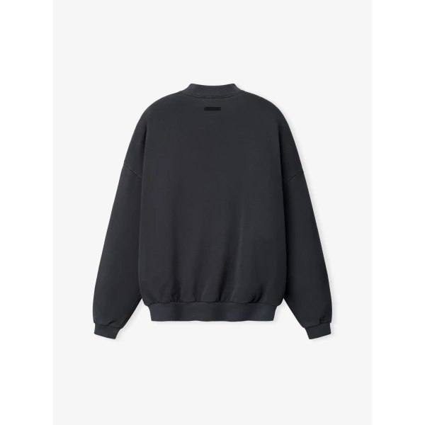 Fear of God Essentials 90s Sweatshirt in Washed Iron Grey | Sweatshirts | Luxury Shoes 