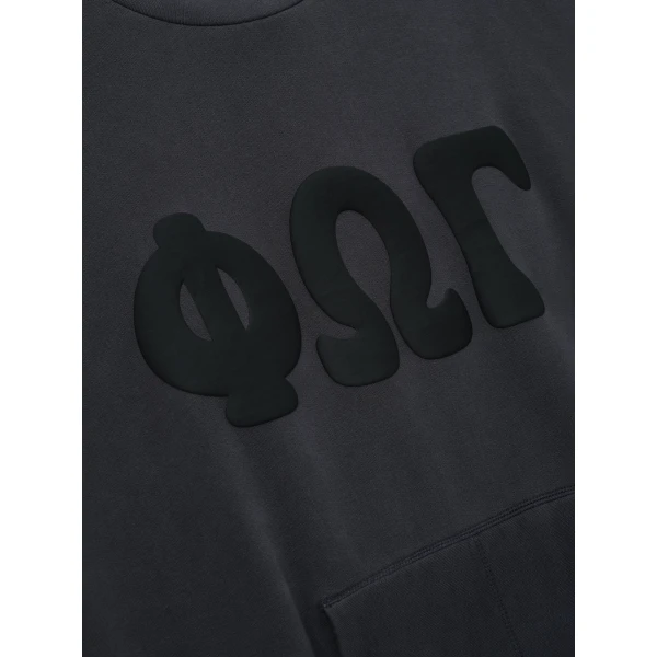 Fear of God Essentials 90s Sweatshirt in Washed Iron Grey | Sweatshirts | Luxury Shoes 
