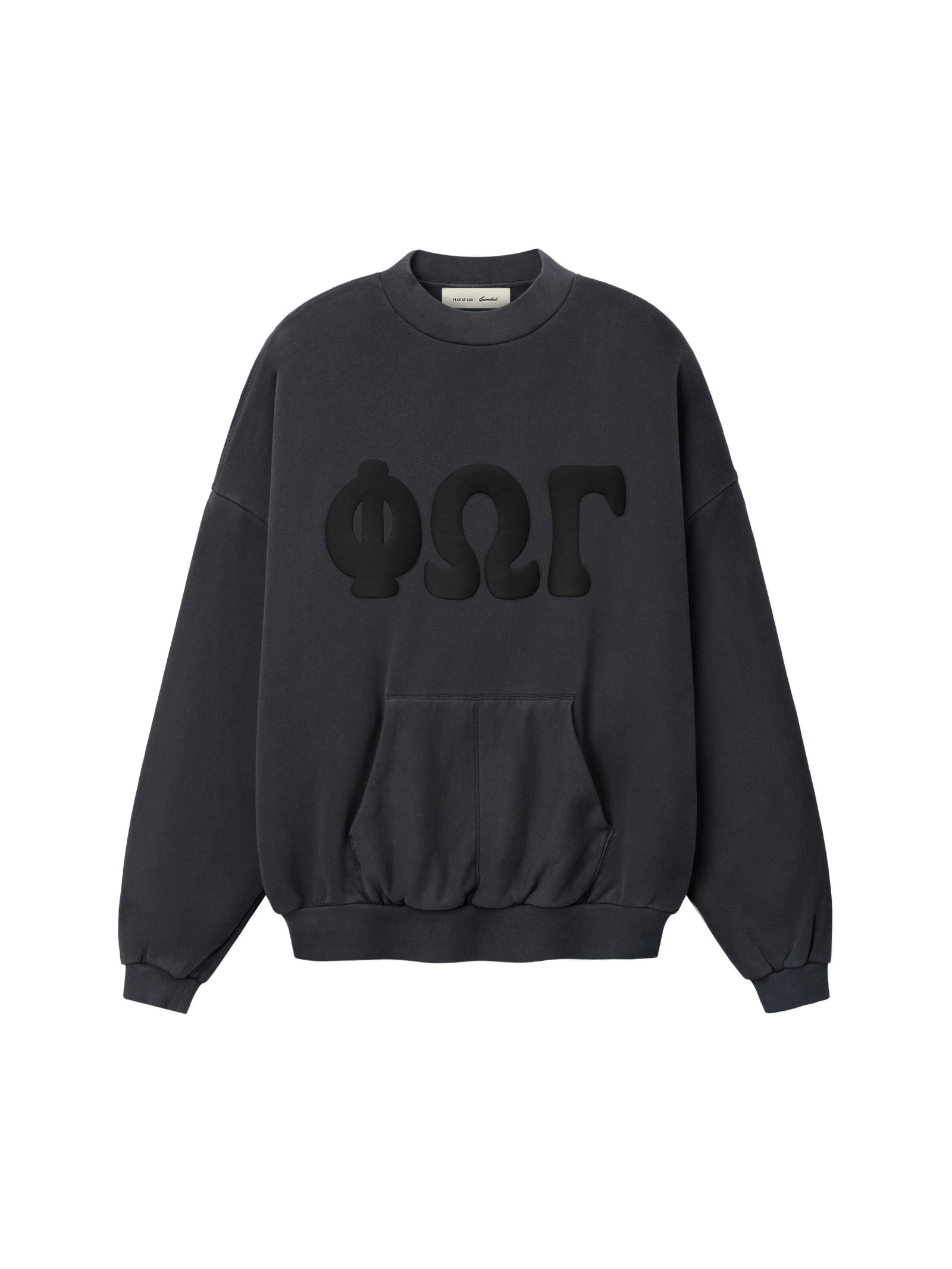 Fear of God Essentials 90s Sweatshirt in Washed Iron Grey Fear of God Essentials 90s Sweatshirt in Washed Iron Grey | Luxury Shoes
