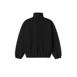 Fear of God Essentials Active Trace Half Zip Track Jacket in Vintage Black | Luxury Shoes 