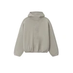 Fear of God Essentials Active Trace Modern Fleece Hoodie in Seal | Luxury Shoes 