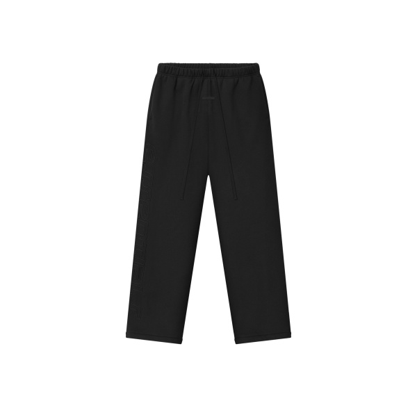Fear of God Essentials Active Trace Relaxed Sweatpant in Vintage Black | Luxury Shoes 