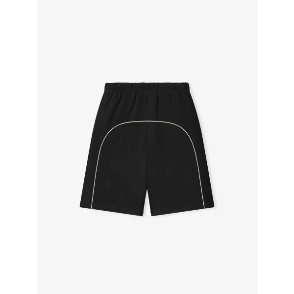 Fear of God Essentials Active Trace Relaxed Sweatshort in Vintage Black | Shorts | Luxury Shoes 