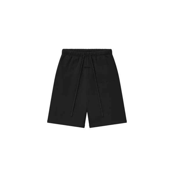 Fear of God Essentials Active Trace Relaxed Sweatshort in Vintage Black | Luxury Shoes 