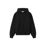 Fear of God Essentials Back Logo Classic Hoodie in Black | Luxury Shoes 