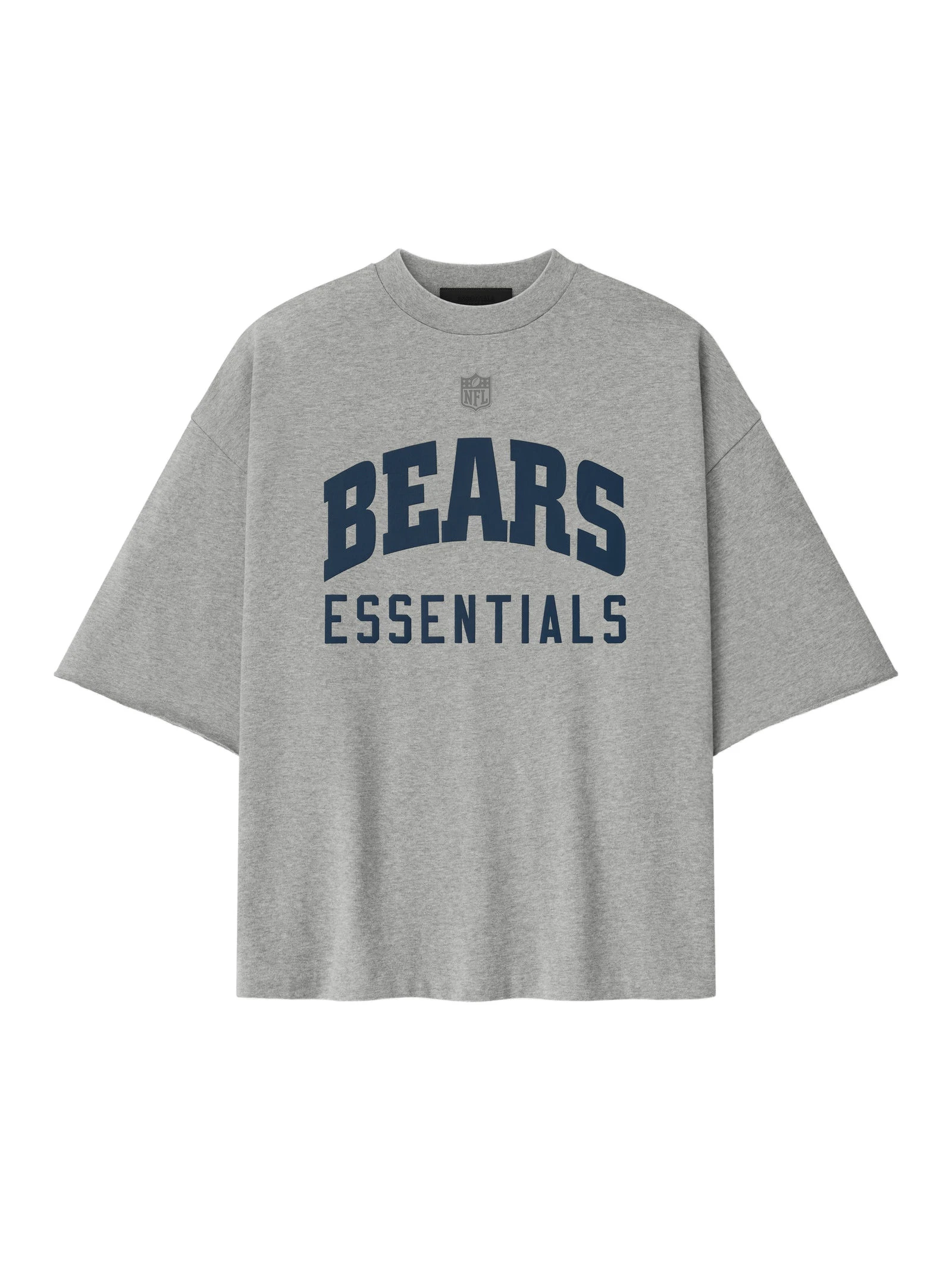 Fear of God Essentials Bears 90s 3/4 Sleeve Football Tee in Concrete Heather and Canyon Fear of God Essentials Bears 90s 3/4 Sleeve Football Tee in Concrete Heather and Canyon | Luxury Shoes