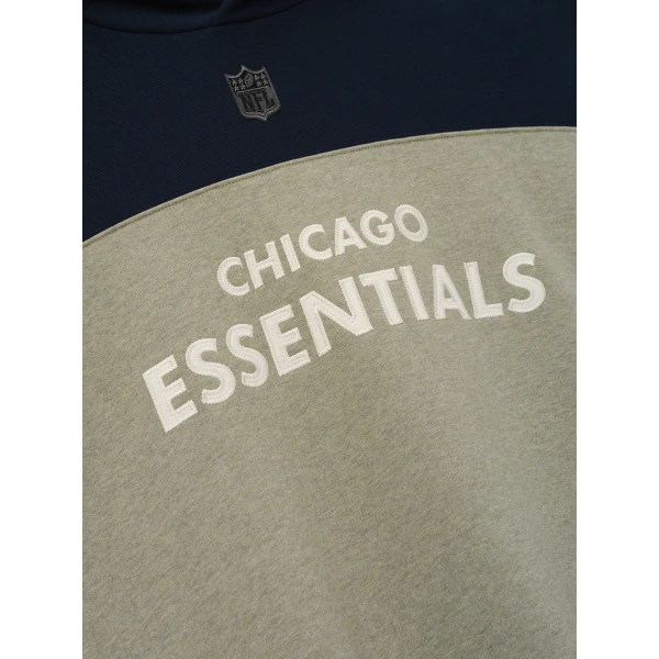 Fear of God Essentials Bears 90s Relaxed Hoodie in Seal Heather | Sweatshirts | Luxury Shoes 