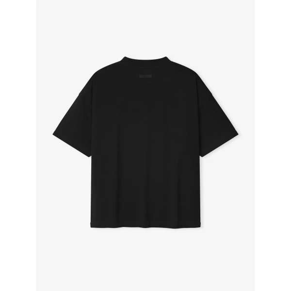 Fear of God Essentials Berlin 90s Fit Tee in Black | T-shirts & vests | Luxury Shoes 