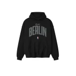 Fear of God Essentials Berlin 90s Hoodie in Black | Luxury Shoes 