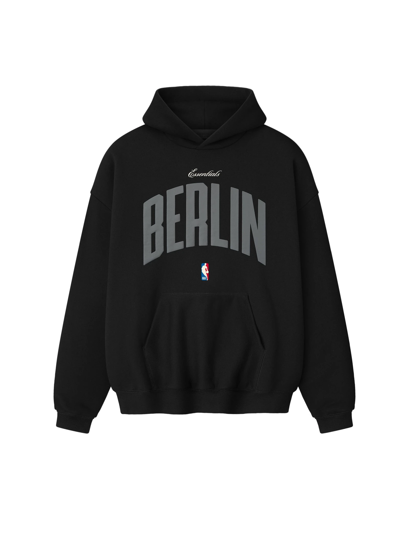 Fear of God Essentials Berlin 90s Hoodie in Black Fear of God Essentials Berlin 90s Hoodie in Black | Luxury Shoes