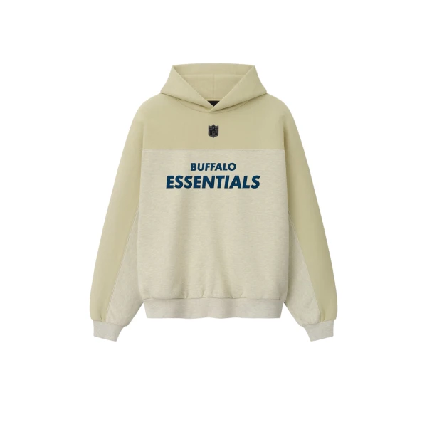 Essentials Bills 90s Relaxed Hoodie in Vanilla Heather