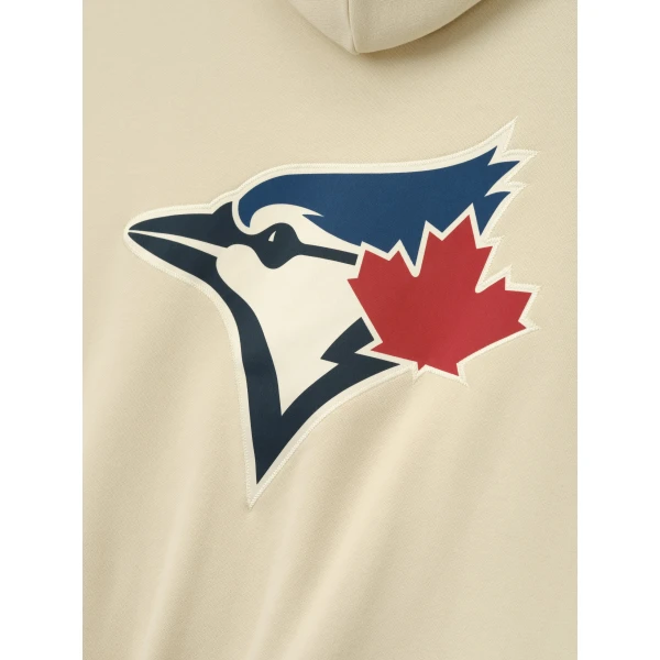 Fear of God Essentials Blue Jays Sport Hoodie in Oat | Sweatshirts | Luxury Shoes 