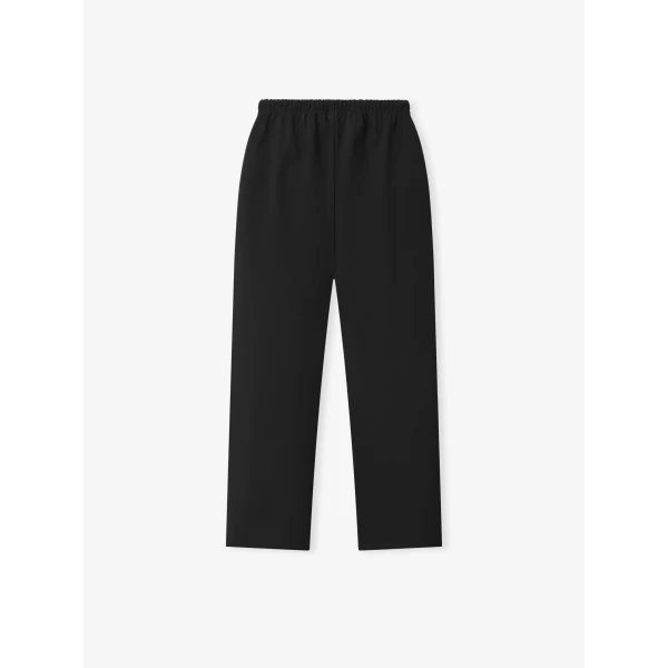 Fear of God Essentials Bonded Nylon Signature Classic Track Pant in Black | Pants | Luxury Shoes 