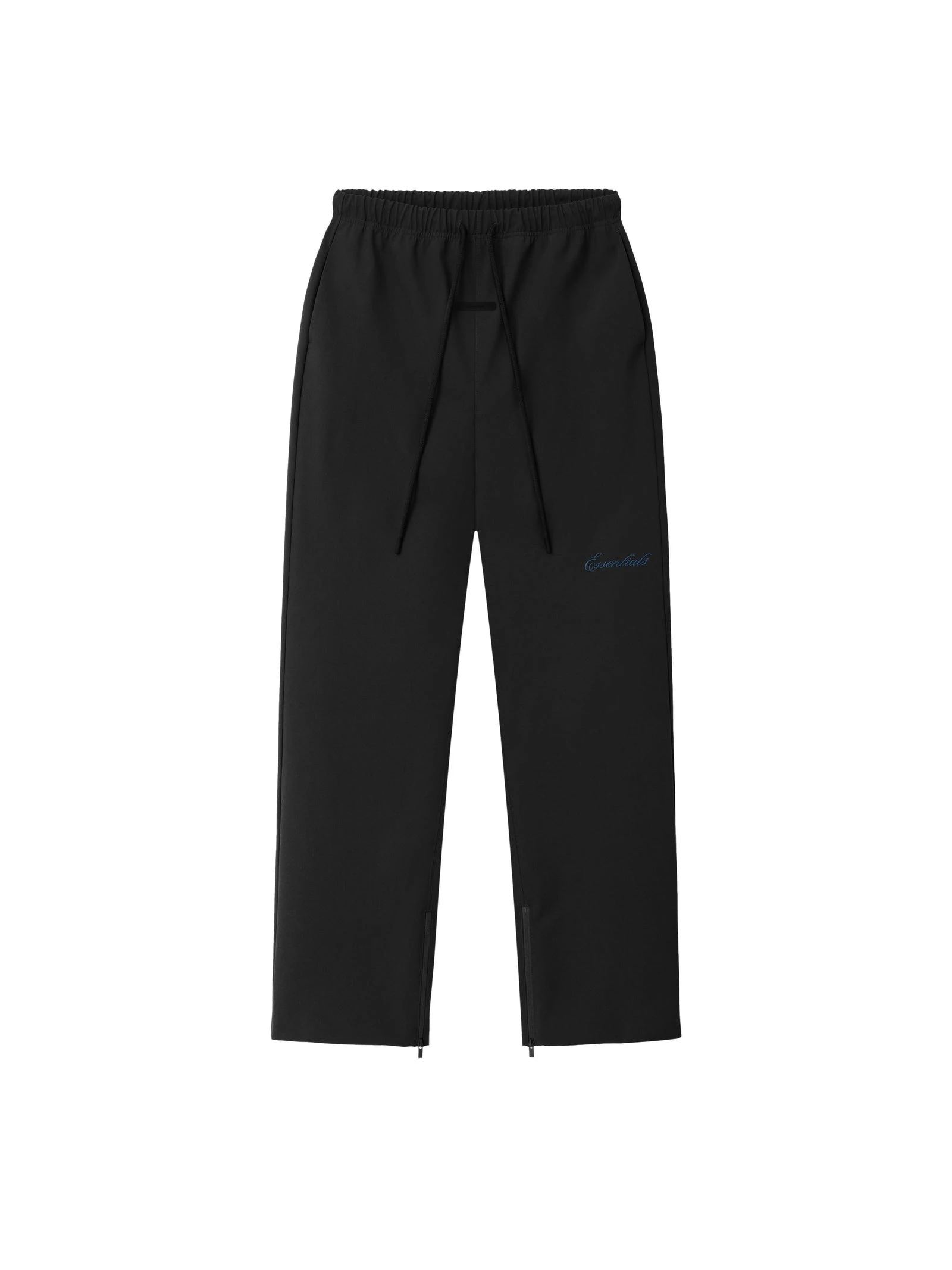 Fear of God Essentials Bonded Nylon Signature Classic Track Pant in Black Fear of God Essentials Bonded Nylon Signature Classic Track Pant in Black | Luxury Shoes