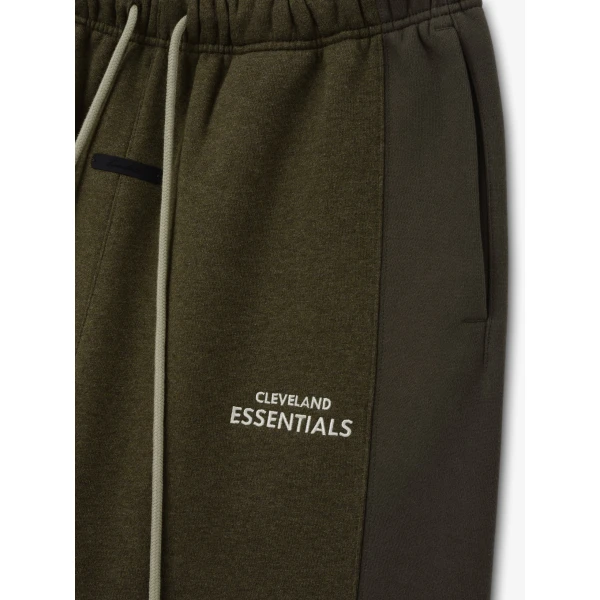 Fear of God Essentials Browns Lounge Sweatpant in Wood Heather | Pants | Luxury Shoes 