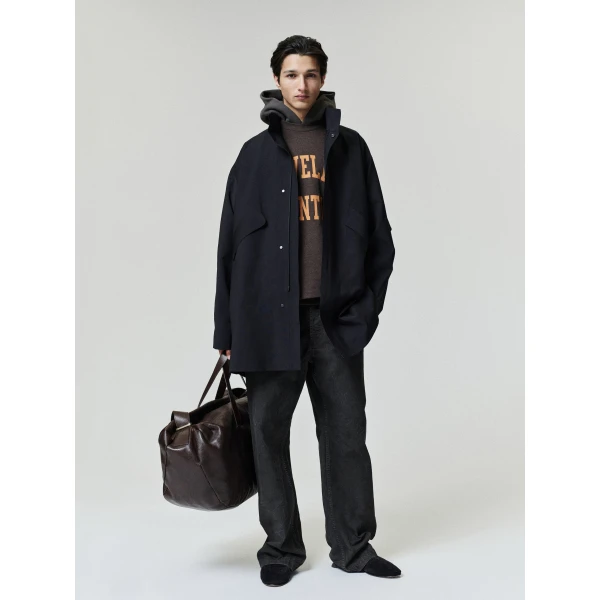 Fear of God Essentials Browns Merch Tee in Wood Heather | T-shirts & vests | Luxury Shoes 