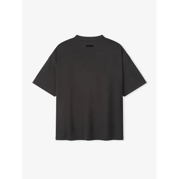 Fear of God Essentials Campus 90s Tee in Faded Black | T-shirts & vests | Luxury Shoes 