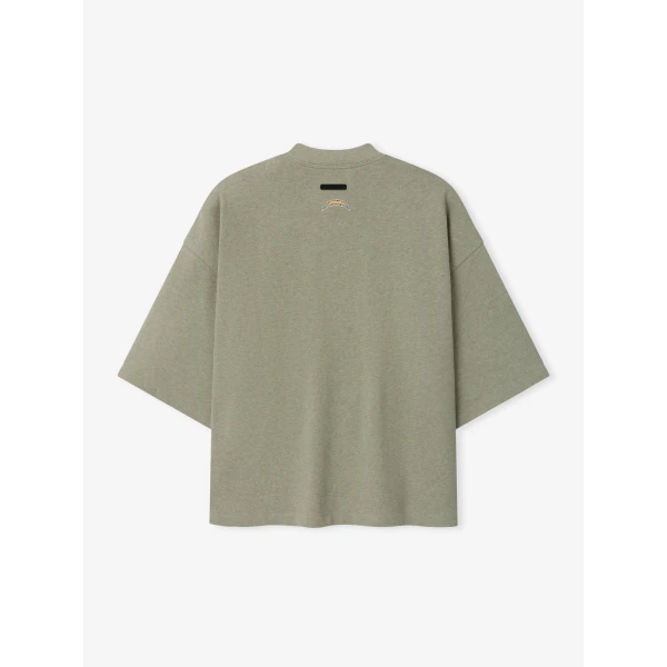 Fear of God Essentials Chargers Merch Tee in Seal Heather | T-shirts & vests | Luxury Shoes 