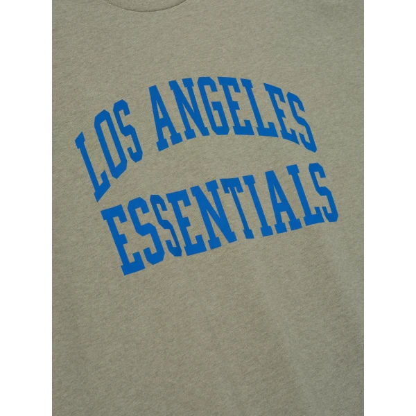 Fear of God Essentials Chargers Merch Tee in Seal Heather | T-shirts & vests | Luxury Shoes 