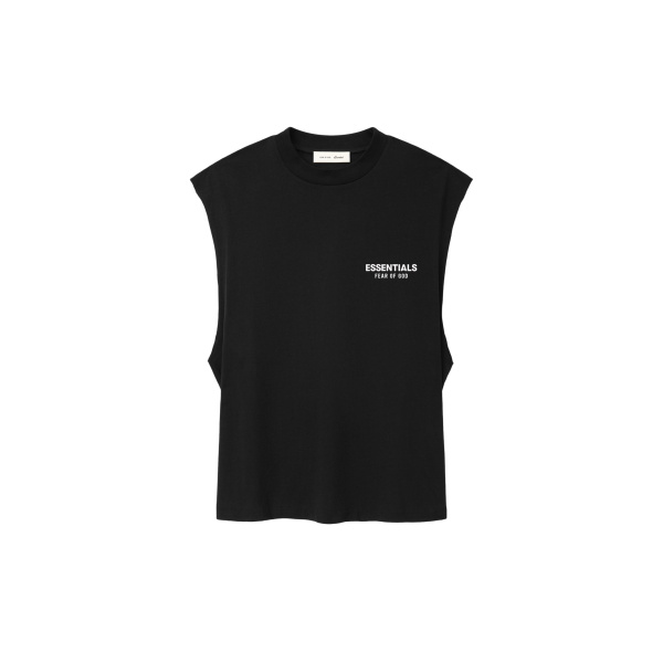 Fear of God Essentials Classic Cut-Off in Vintage Black | Luxury Shoes 