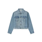 Fear of God Essentials Classic Denim Jacket in Classic Blue | Luxury Shoes 