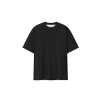 Fear of God Essentials Classic Double Layer Tee in Washed Vintage Black | Luxury Shoes 