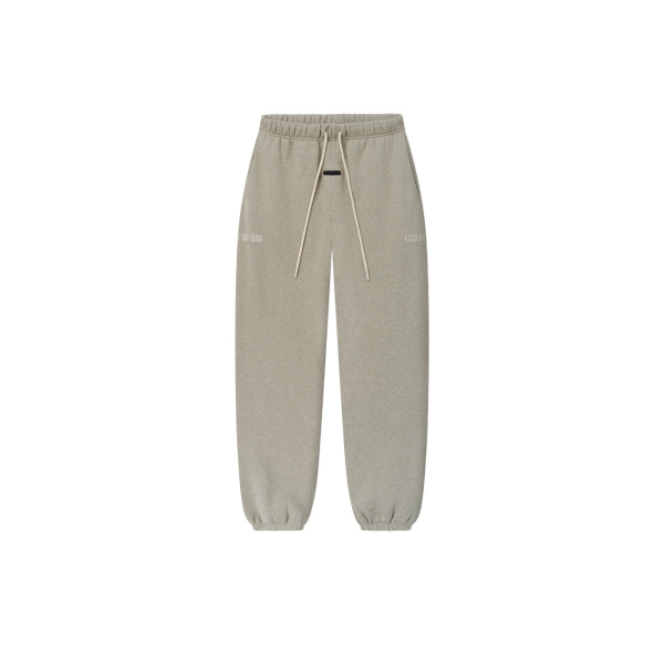 Fear of God Essentials Classic Fleece Sweatpant in Seal Heather | Luxury Shoes 