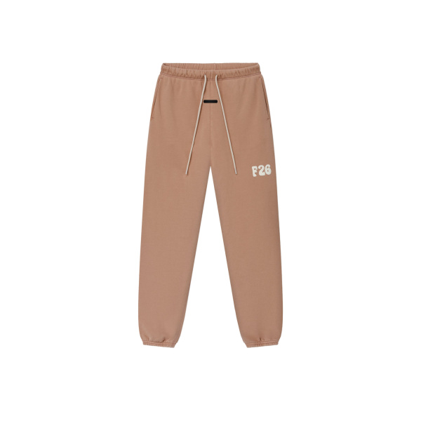 Fear of God Essentials Classic Fleece Sweatpant in Washed Ginger | Luxury Shoes 