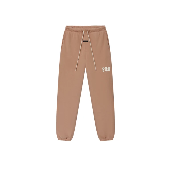 Fear of God Essentials Classic Fleece Sweatpant in Washed Ginger | Luxury Shoes 