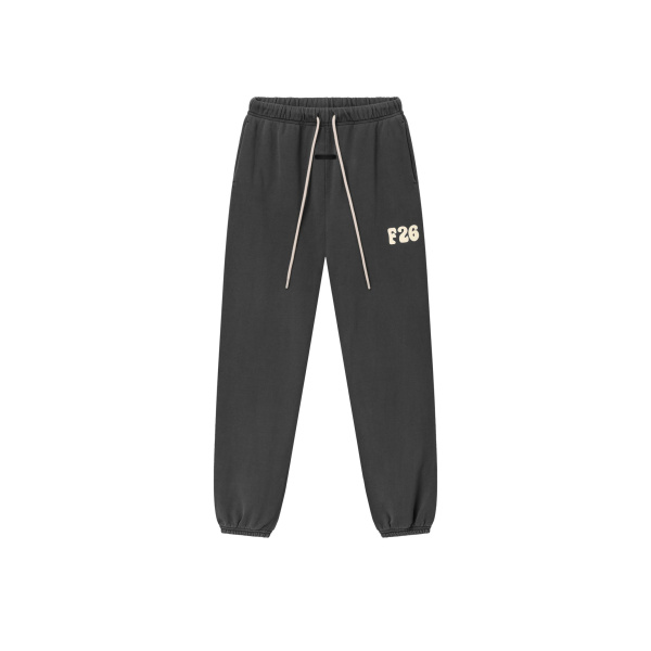 Fear of God Essentials Classic Fleece Sweatpant in Washed Iron Grey | Luxury Shoes 