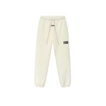 Fear of God Essentials Classic Fleece Sweatpant in Washed Ivory | Luxury Shoes 
