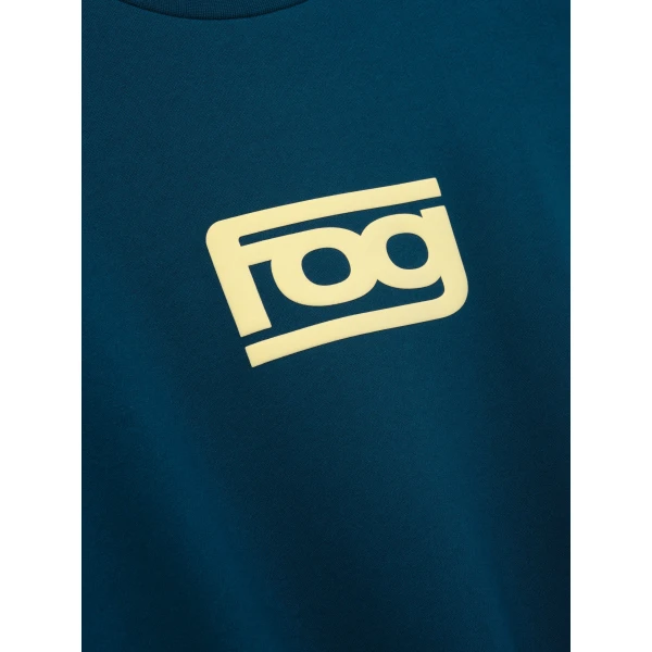 Fear of God Essentials Classic Half Raglan Hi-Crewneck in Night Sea | Sweatshirts | Luxury Shoes 
